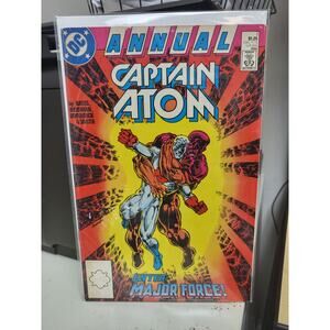 Captain Atom Annual #1 (March 1988) 2nd appearance Major Force DC Comics